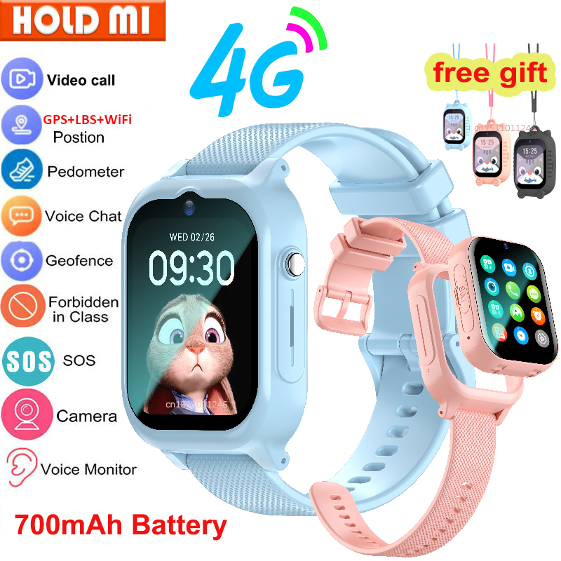 Smartwatch Watches For Kid Girl - 스마트워치 키즈 4G GPS WIFI 영상통화
