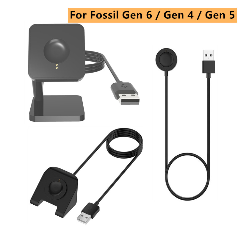 Fossil Watches Smartwatch Charger - 1M USB 자기 빠른 충전 충전기