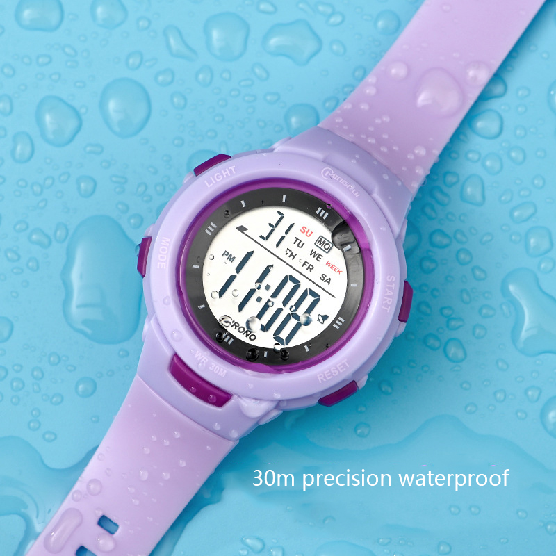 Smartwatch Watches For Kid Girl - UTHAI 어린이 시계 스포츠 패션 빛나는