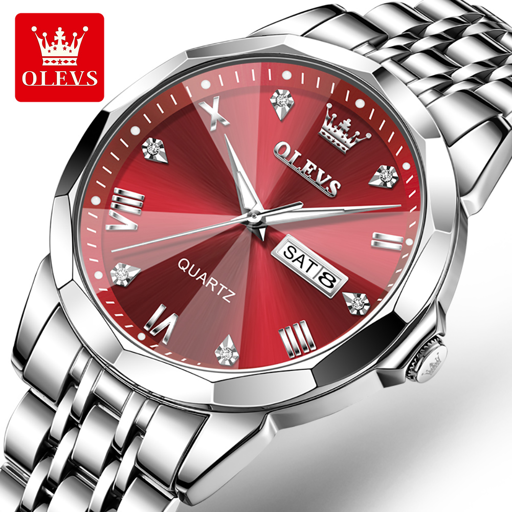 OLEVS 브랜드 오리지널 비즈니스 남성용 쿼츠 시계  - Smartwatch Watches For Men Brands 리뷰 및 가격