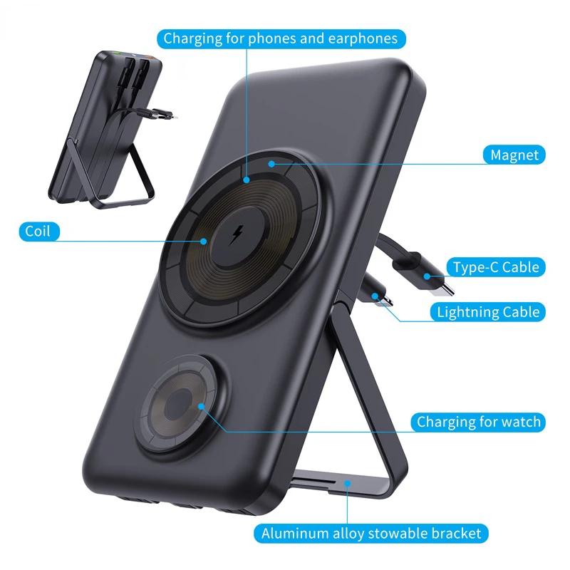 애플워치 3-in-1 10000mAh 무선 보조배터리  - Watch Watch Xs 리뷰 및 가격