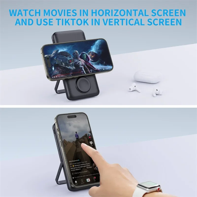애플워치 3-in-1 10000mAh 무선 보조배터리  - Watch Watch Xs 리뷰 및 가격
