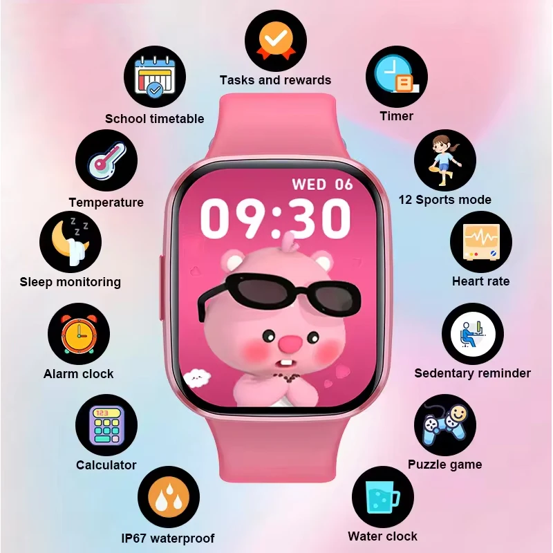 학생 스마트 시계 어린이 소년 어린이 시계 교육 Sma - Smartwatch Watches Birthday Gift For Boys 리뷰 및 가격