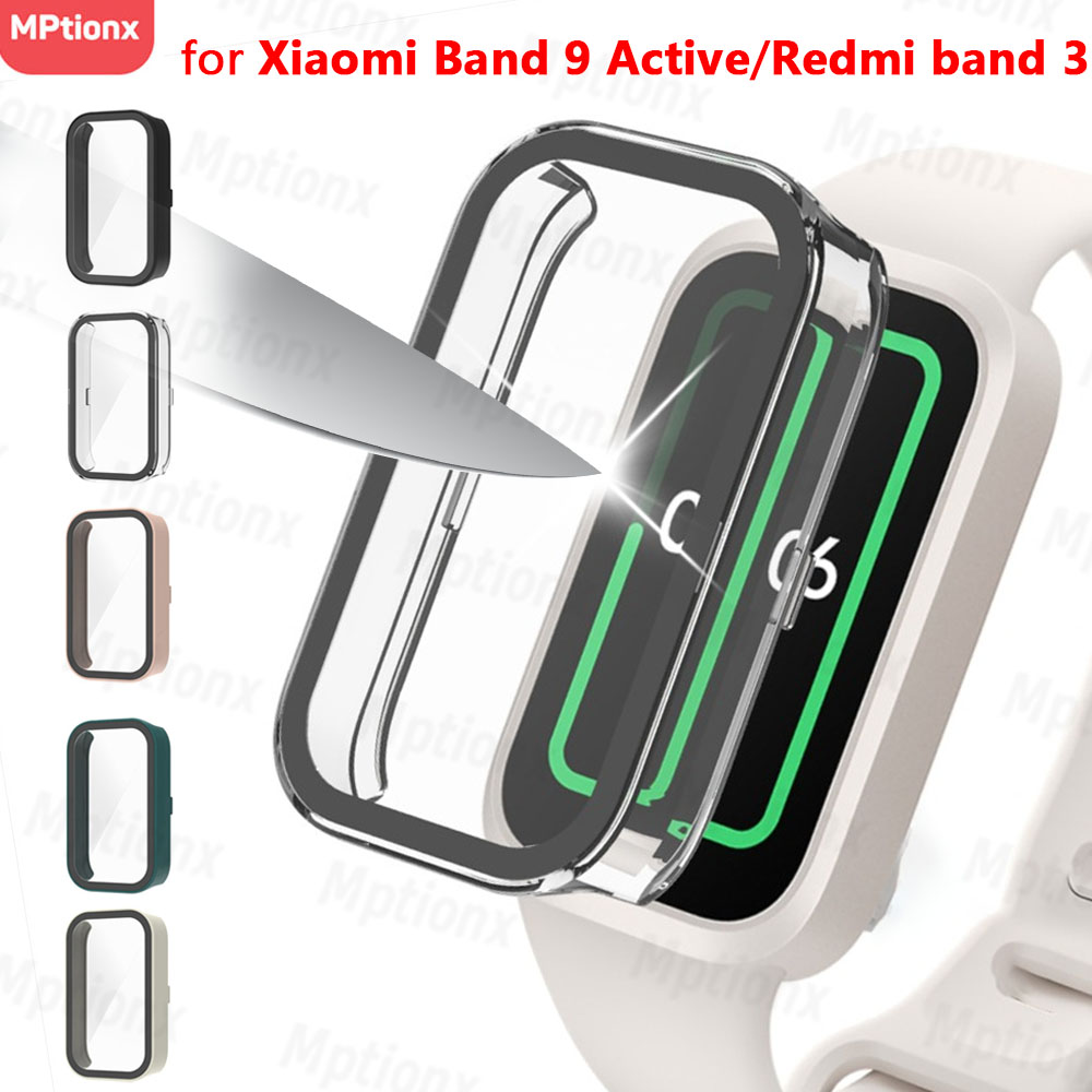Xiaomi 스마트 밴드 9 용 강화 유리 + 케이스  - Smartwatch Watches Xiaomi 리뷰 및 가격