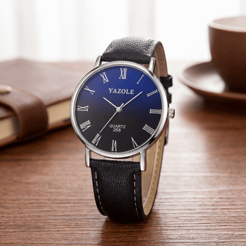 YAZOLE 남성용 미니멀리스트 쿼츠 시계 울트라 씬  - Smartwatch Watches For Men Brands 리뷰 및 가격