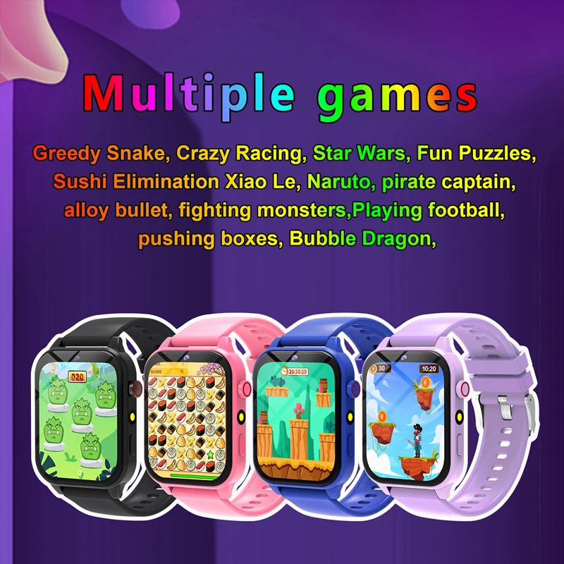 어린이 게임 스마트 시계 손전등 방수 HD 카메라 수면 - Smartwatch Watches For Kid Girl 리뷰 및 가격