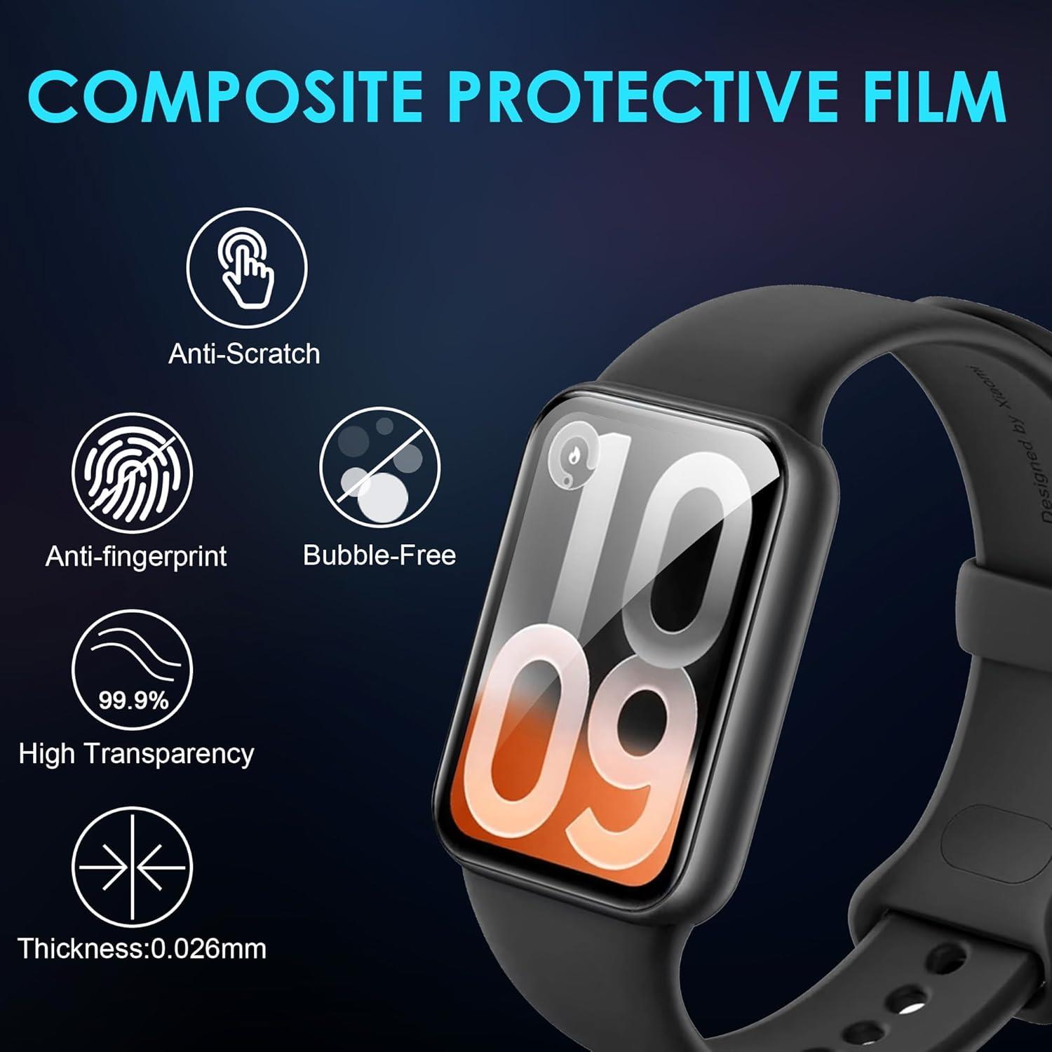 샤오미 밴드 10 프로 스크린 보호 필름 곡면 엣지 보 - Smartwatch Watches Xiaomi 리뷰 및 가격