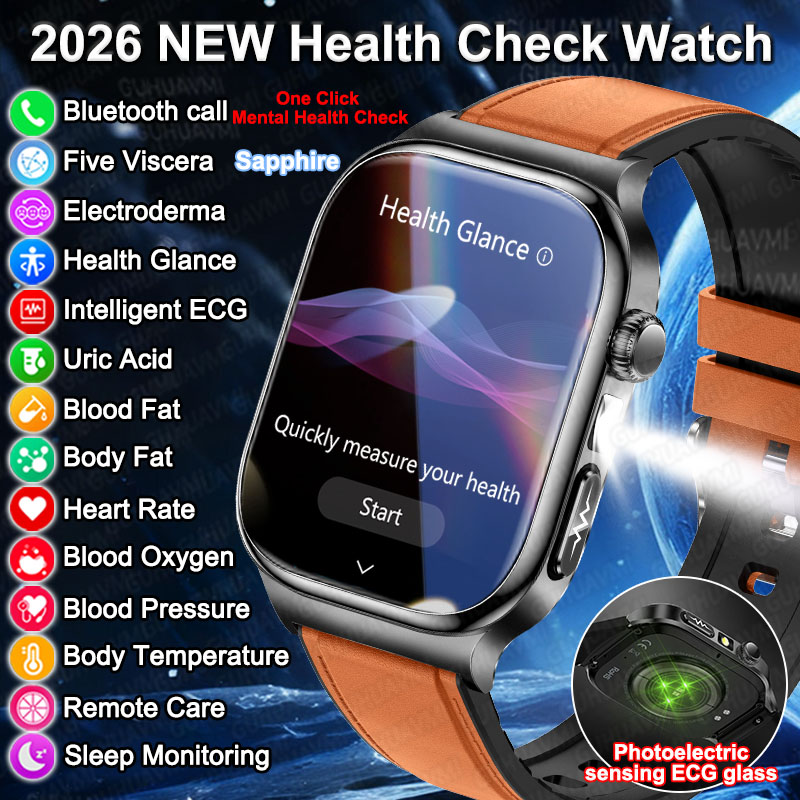 2026년 신형 정확한 진단 스마트워치 체지방 ECG  - Smartwatch Health Watches For Women 리뷰 및 가격