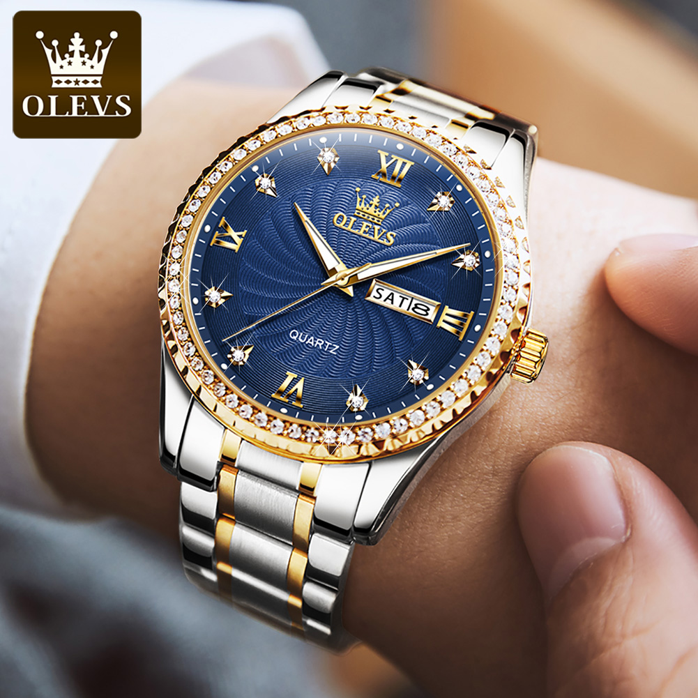 OLEVS 5565 남성용 럭셔리 브랜드 쿼츠 시계 방 - Smartwatch Watches For Men Brands 리뷰 및 가격