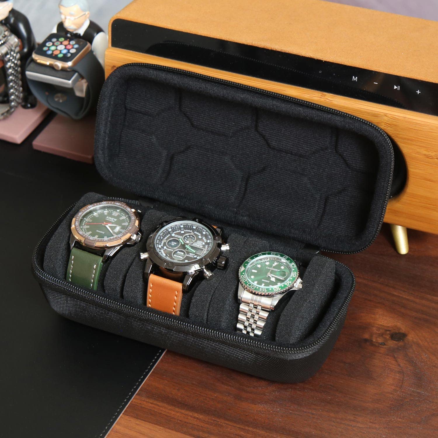 남성용 또는 여성용 시계 상자 정리함, 시계 여행용 케 - Smartwatch Watches Smart 리뷰 및 가격