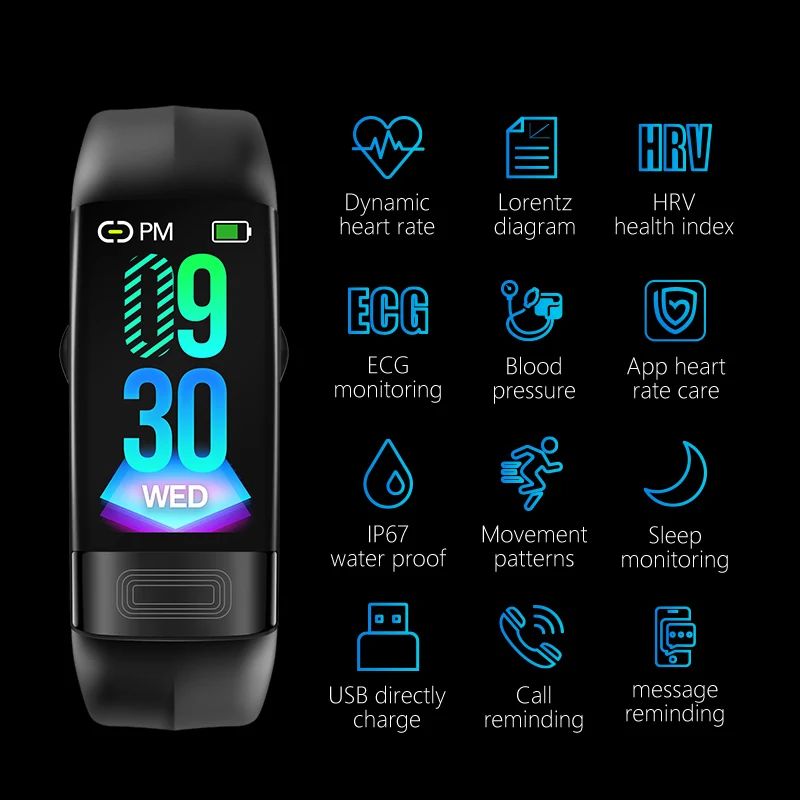 새로운 스마트 시계 여성 ECG HRV 혈압 건강 모니 - Smartwatch Health Watches For Women 리뷰 및 가격