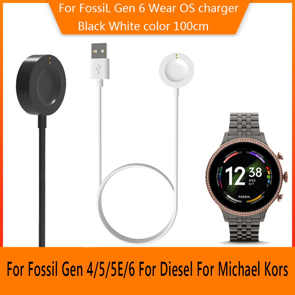 스마트 워치용 자석 충전 케이블, 전원 공급 케이블,  - Fossil Watches Smartwatch Charger 리뷰 및 가격
