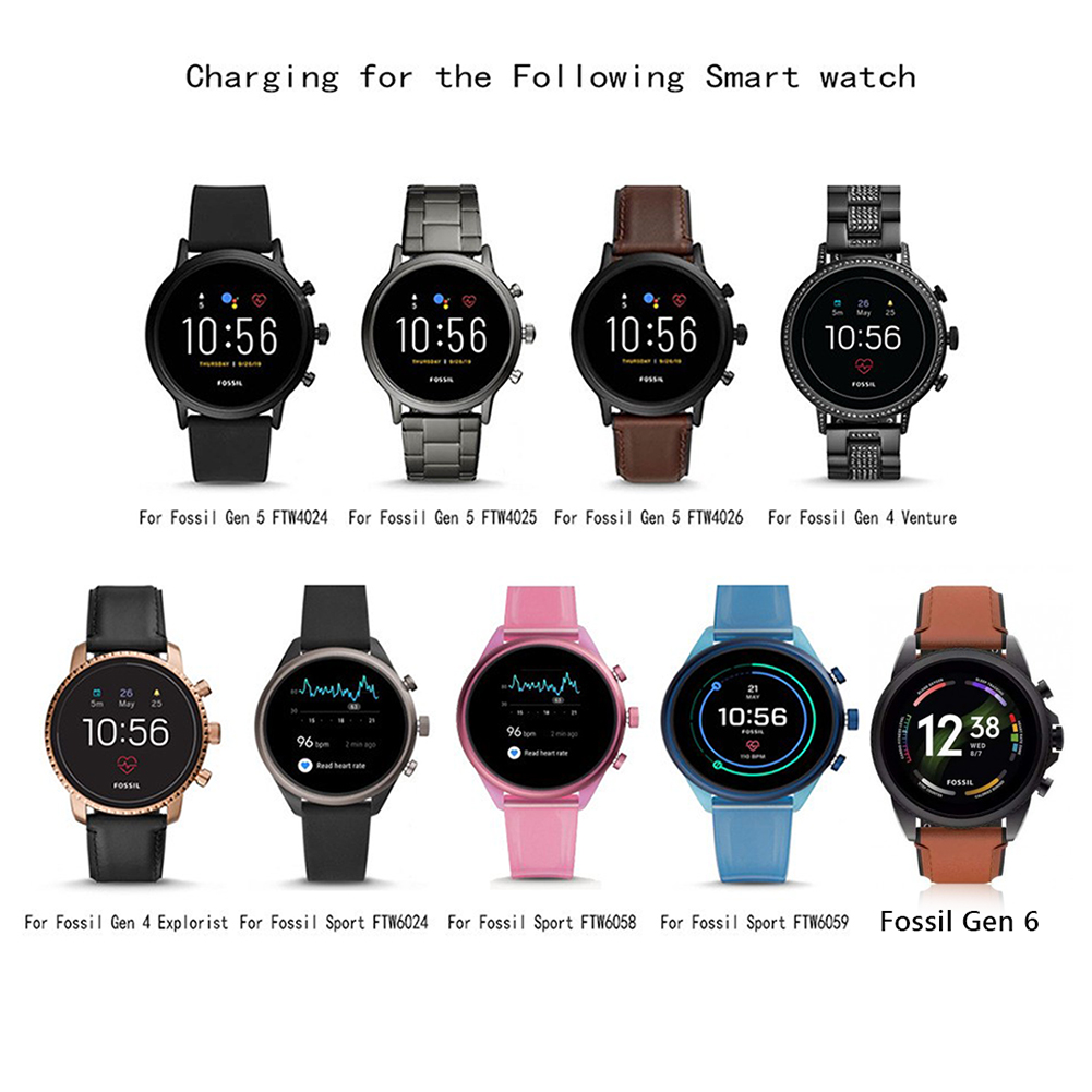 스마트 워치용 자석 충전 케이블, 전원 공급 케이블,  - Fossil Watches Smartwatch Charger 리뷰 및 가격