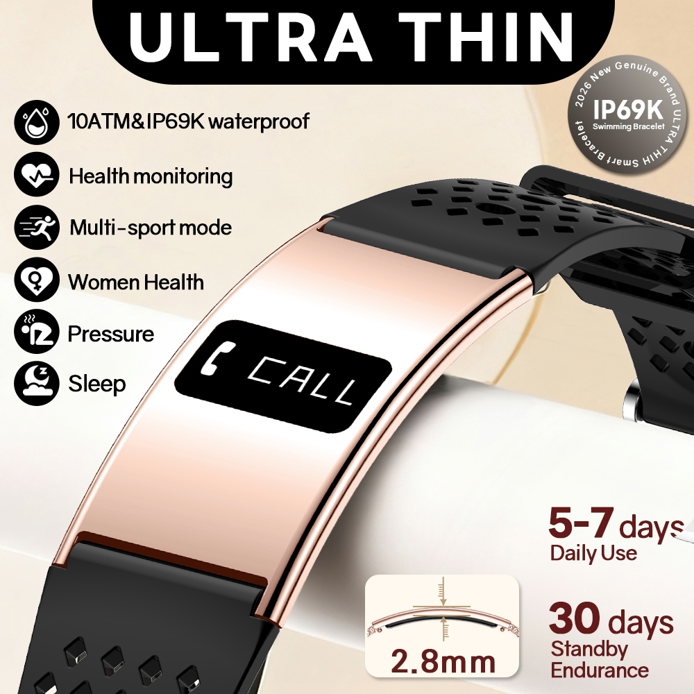 초박형 스마트 팔찌 여성 남성 심박수 혈중 산소 건강  - Smartwatch Health Watches For Women 리뷰 및 가격