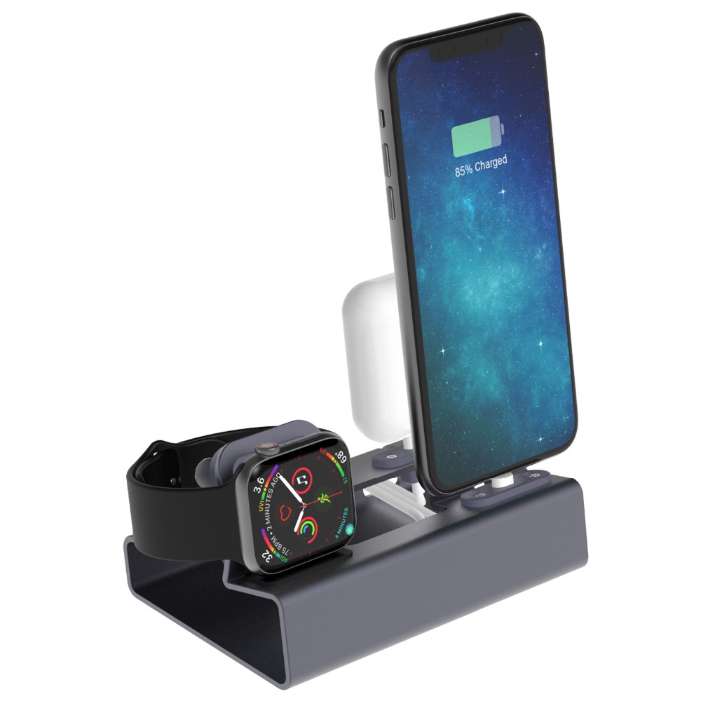 AirPods 용 충전 도킹 스테이션 스탠드 홀더 IP - Watch Watch Xs 리뷰 및 가격