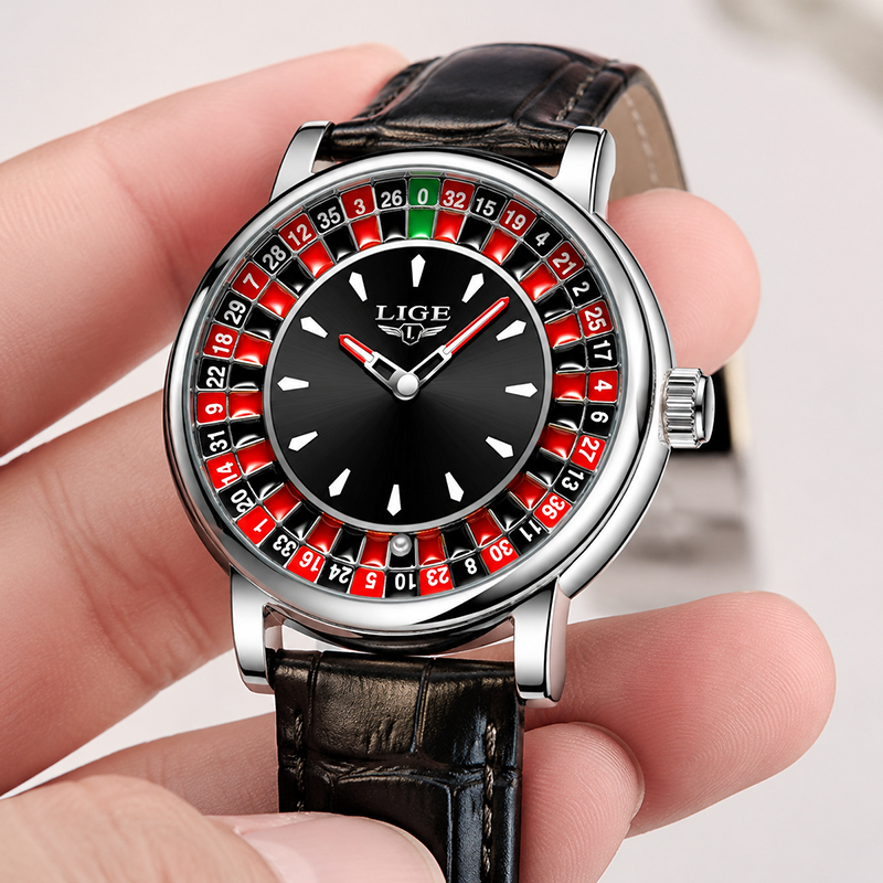 LIGE 남성용 시계, 최고급 브랜드 럭셔리 쿼츠 시계 - Smartwatch Watches For Men Brands 리뷰 및 가격