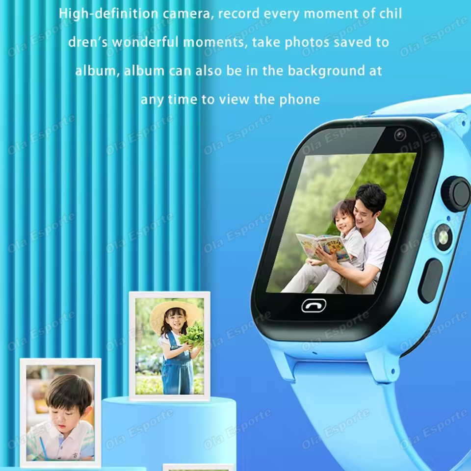2027 키즈 5G 스마트워치 GPS SOS 비디오 통 - Smartwatch Watches For Kid Girl 리뷰 및 가격