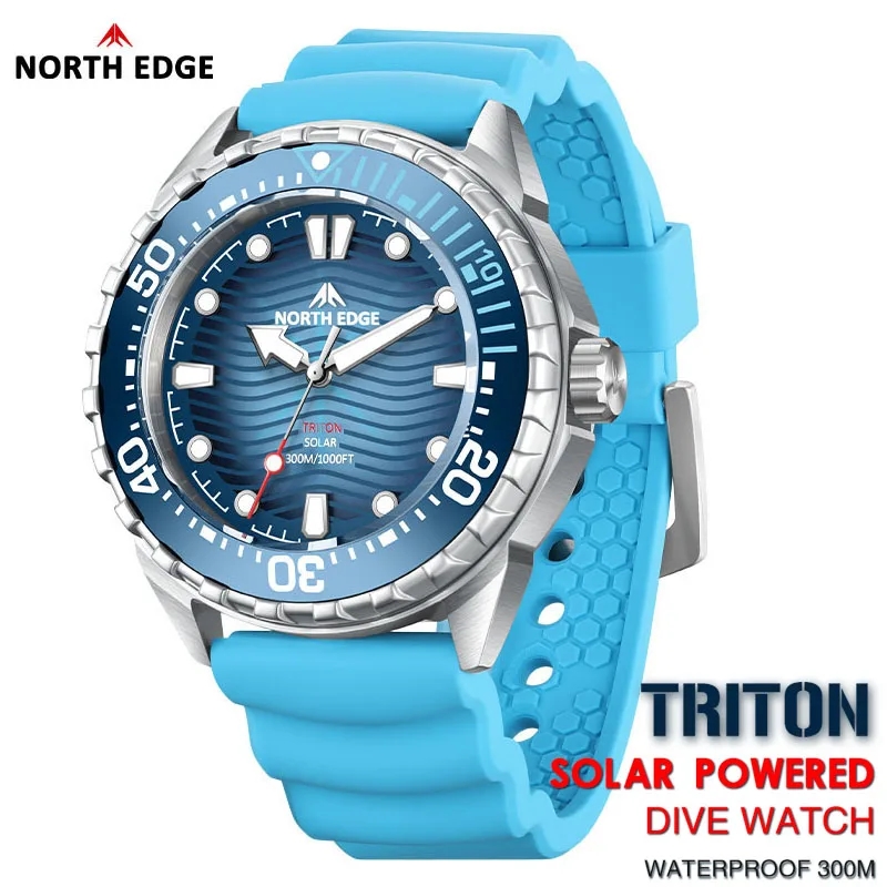NORTH EDGE 2025 뉴 트라이톤 솔라 파워 다 - Solar Powered Watch 리뷰 및 가격