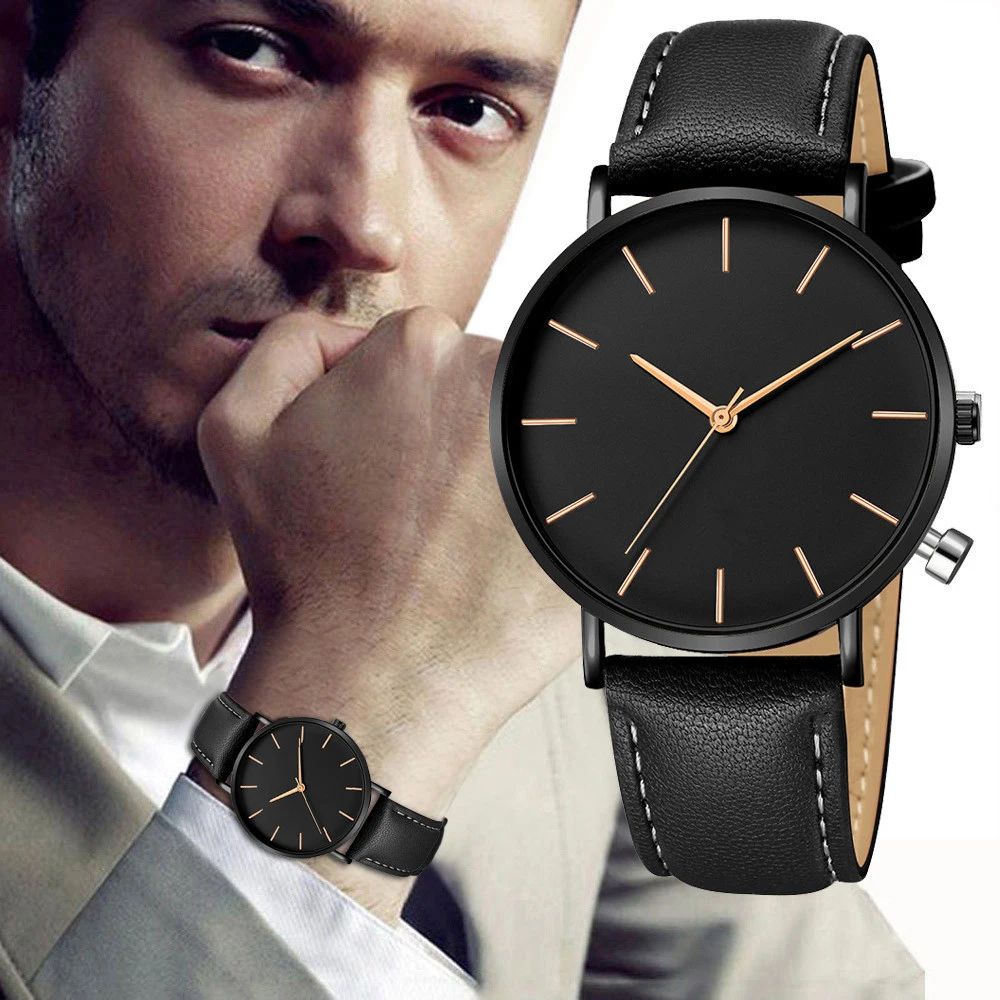심플 스타일 아날로그 쿼츠 남성 시계 명품 브랜드 울트 - Smartwatch Watches For Men Brands 리뷰 및 가격