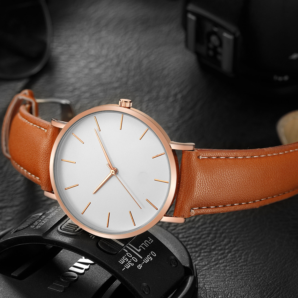 심플 스타일 아날로그 쿼츠 남성 시계 명품 브랜드 울트 - Smartwatch Watches For Men Brands 리뷰 및 가격